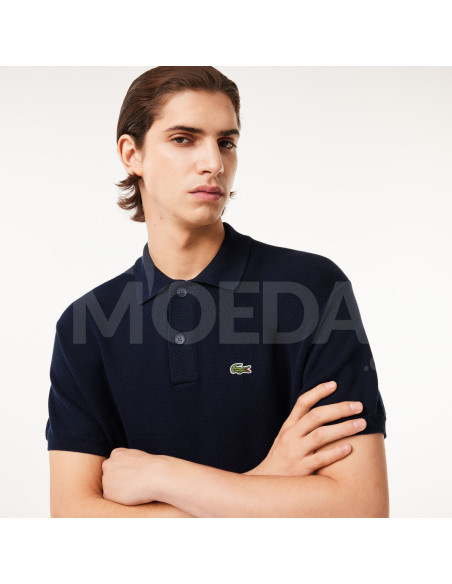 Lacoste - COTTON POLO COLLAR SWEATER Tbilisi - photo 3