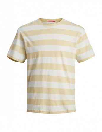 Jack & Jones - JORARUBA STRIPE TEE SS CREW NECK თბილისი