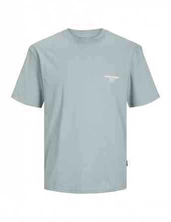 Jack & Jones - JORBORA BRANDING TEE SS CREW NECK BLK Tbilisi