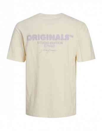 Jack & Jones - JORBORA BRANDING TEE SS CREW NECK BLK Tbilisi