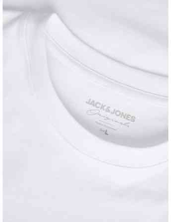 Jack & Jones - JORBORA BRANDING TEE SS CREW NECK BLK Tbilisi