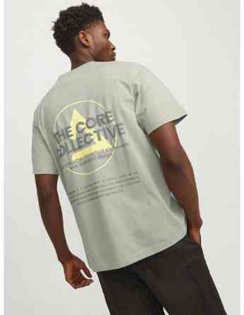 Jack & Jones - JCOTEXT TEE SS CREW NECK SN Tbilisi
