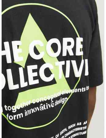 Jack & Jones - JCOTEXT TEE SS CREW NECK SN Tbilisi