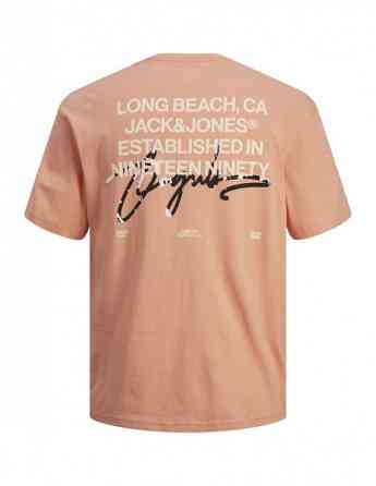 Jack & Jones - JORARUBA AOP BACK TEE SS CREW Tbilisi