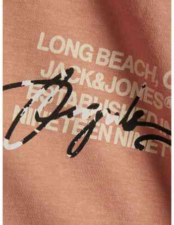 Jack & Jones - JORARUBA AOP BACK TEE SS CREW Tbilisi