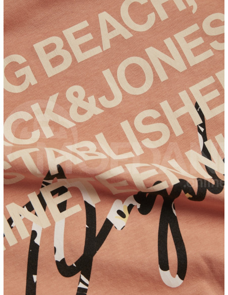 Jack & Jones - JORARUBA AOP BACK TEE SS CREW Tbilisi - photo 3