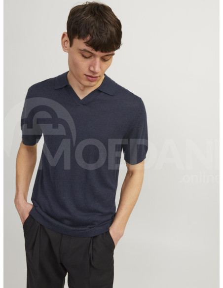 Jack & Jones - JPRCCIGOR LINEN SPLIT NECK SS Tbilisi - photo 3