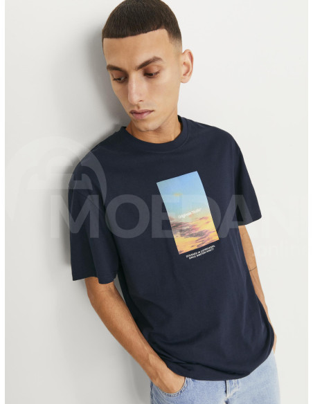 Jack & Jones - JORVESTERBRO PICTURE TEE SS CREW NECK LN Tbilisi - photo 3