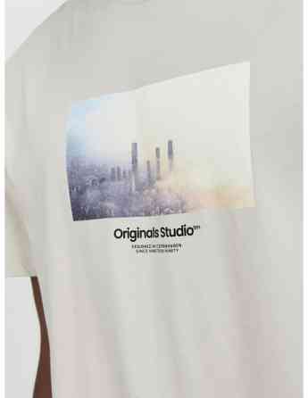 Jack & Jones - JORVESTERBRO PICTURE TEE SS CREW NECK LN Tbilisi