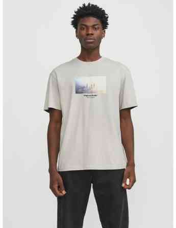 Jack & Jones - JORVESTERBRO PICTURE TEE SS CREW NECK LN Tbilisi