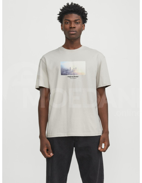 Jack & Jones - JORVESTERBRO PICTURE TEE SS CREW NECK LN Tbilisi - photo 1