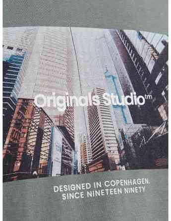 Jack & Jones - JORVESTERBRO PICTURE TEE SS CREW NECK LN Tbilisi