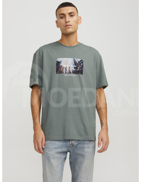 Jack & Jones - JORVESTERBRO PICTURE TEE SS CREW NECK LN Tbilisi - photo 1