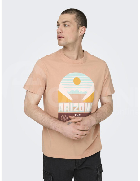 ONLY & SONS - ONSMACALLAN LIFE REG DESERT SS TEE თბილისი - photo 3