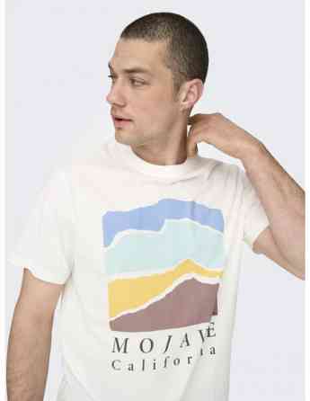 ONLY & SONS - ONSMACALLAN LIFE REG DESERT SS TEE Tbilisi