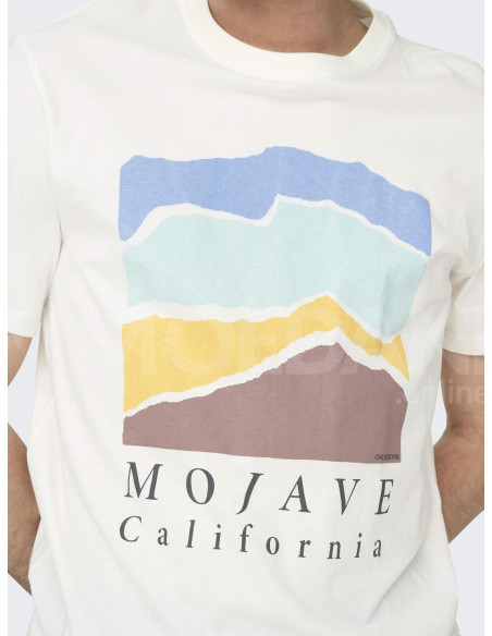 ONLY & SONS - ONSMACALLAN LIFE REG DESERT SS TEE Tbilisi - photo 5