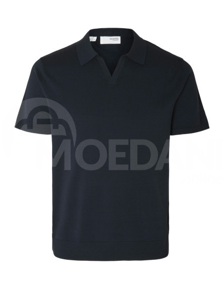 SELECTED HOMME - SLHTELLER SS KNIT POLO Тбилиси - изображение 6