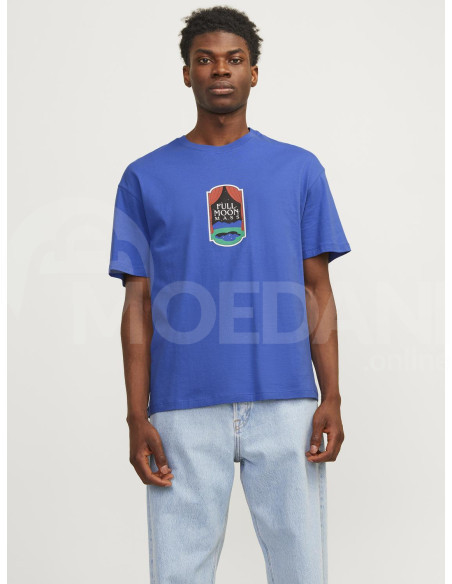 Jack & Jones - JORDELIRIUM TEE SS CREW NECK TG LN Tbilisi - photo 1