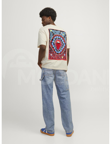 Jack & Jones - JORDELIRIUM TEE SS CREW NECK TG LN Tbilisi - photo 3