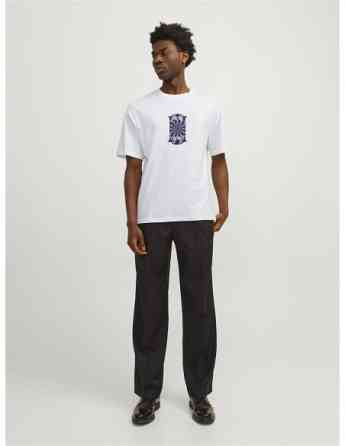 Jack & Jones - JORDELIRIUM TEE SS CREW NECK TG LN Tbilisi