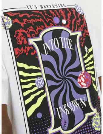 Jack & Jones - JORDELIRIUM TEE SS CREW NECK TG LN Tbilisi