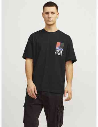 Jack & Jones - JORDELIRIUM TEE SS CREW NECK TG LN Tbilisi