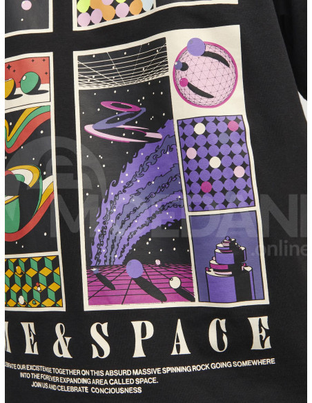 Jack & Jones - JORDELIRIUM TEE SS CREW NECK TG LN Tbilisi - photo 6