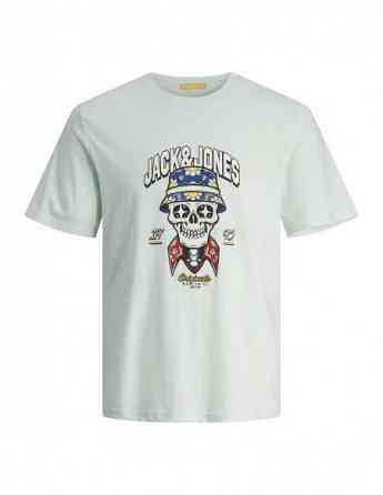 Jack & Jones - JORCOCONUT SKULL TEE SS CREW NECK LN Tbilisi