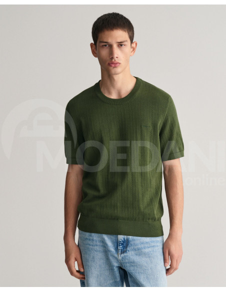 Gant - POINTELLE TEXTURED SS C-NECK Tbilisi - photo 1