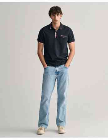 Gant - 2-COL TIPPING SS PIQUE POLO Tbilisi