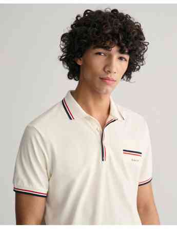 Gant - 2-COL TIPPING SS PIQUE POLO Tbilisi