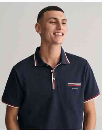 Gant - 2-COL TIPPING SS PIQUE POLO Tbilisi