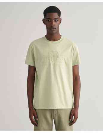 Gant - REG TONAL SHIELD SS T-SHIRT Tbilisi