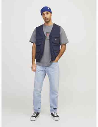 Jack & Jones - RDDTRAPPER TEE S/S CREW NECK Tbilisi