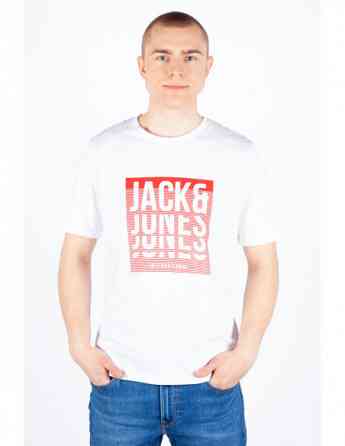 Jack & Jones - JJFLINT TEE SS CREW NECK Tbilisi