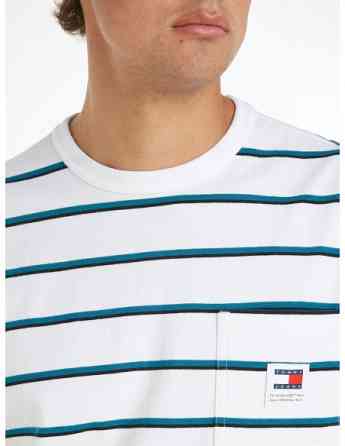 Tommy Jeans - TJM REG EASY STRIPE TEE Tbilisi