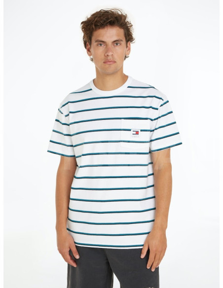 Tommy Jeans - TJM REG EASY STRIPE TEE Tbilisi - photo 1
