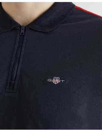 Gant - COLOR-BLOCK HALF ZIP PIQUE POLO Tbilisi