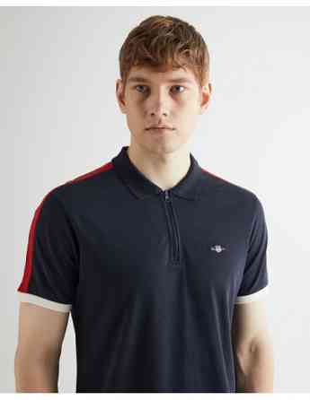 Gant - COLOR-BLOCK HALF ZIP PIQUE POLO Tbilisi