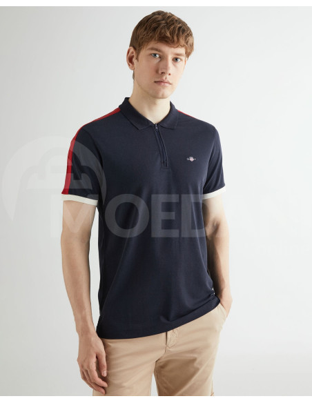 Gant - COLOR-BLOCK HALF ZIP PIQUE POLO Tbilisi - photo 1