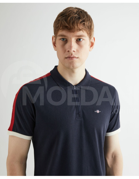 Gant - COLOR-BLOCK HALF ZIP PIQUE POLO Tbilisi - photo 3