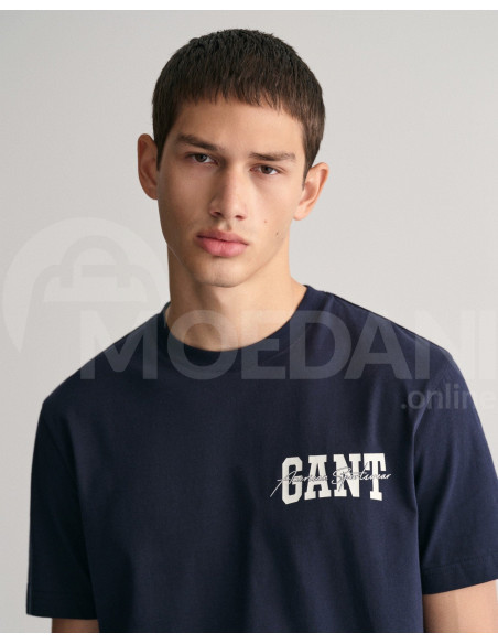 Gant  - ARCH SCRIPT SS T-SHIRT თბილისი - photo 3