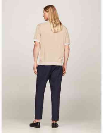 Tommy Hilfiger - LINEN BLEND REVERE S/S POLO Tbilisi