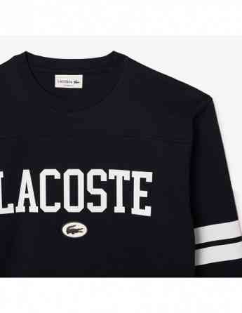 Lacoste - LONG SLEEVED PRINT AND BADGE T-SHIRT Tbilisi