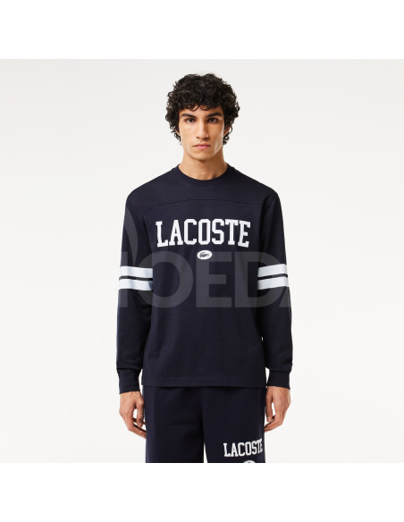 Lacoste - LONG SLEEVED PRINT AND BADGE T-SHIRT Tbilisi - photo 1
