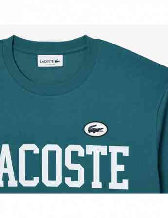 Lacoste - Lacoste Men's Cotton Contrast Print Badge T-Shirt Tbilisi