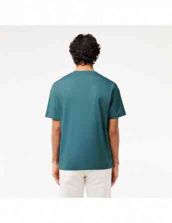 Lacoste - Lacoste Men's Cotton Contrast Print Badge T-Shirt Tbilisi