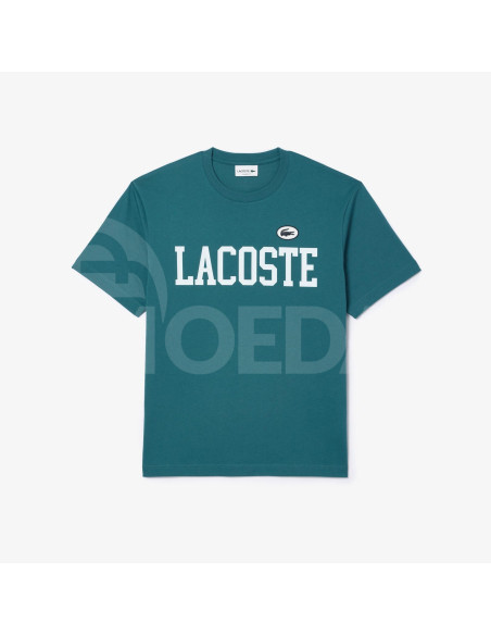 Lacoste - Lacoste Men's Cotton Contrast Print Badge T-Shirt Tbilisi - photo 4