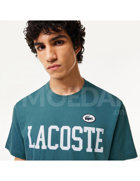 Lacoste - Lacoste Men's Cotton Contrast Print Badge T-Shirt Tbilisi - photo 5