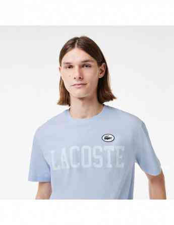 Lacoste - Lacoste Men's Cotton Contrast Print Badge T-Shirt Tbilisi